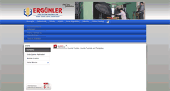 Desktop Screenshot of ergunlermakina.com